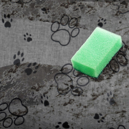 Doggy Legowisko dla dużego psa XXL 114x94 cm owalne, wodoodporne, wyjmowany materac – szare