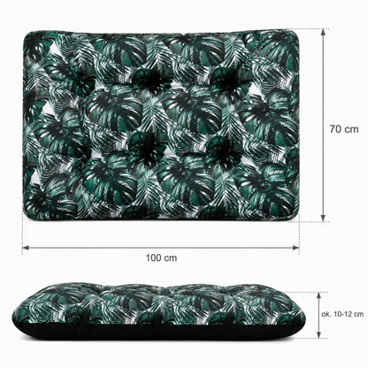 Legowisko dla psa 100 x 70 cm wodoodporne, poduszka dla dużego psa XL – wzór Exotic