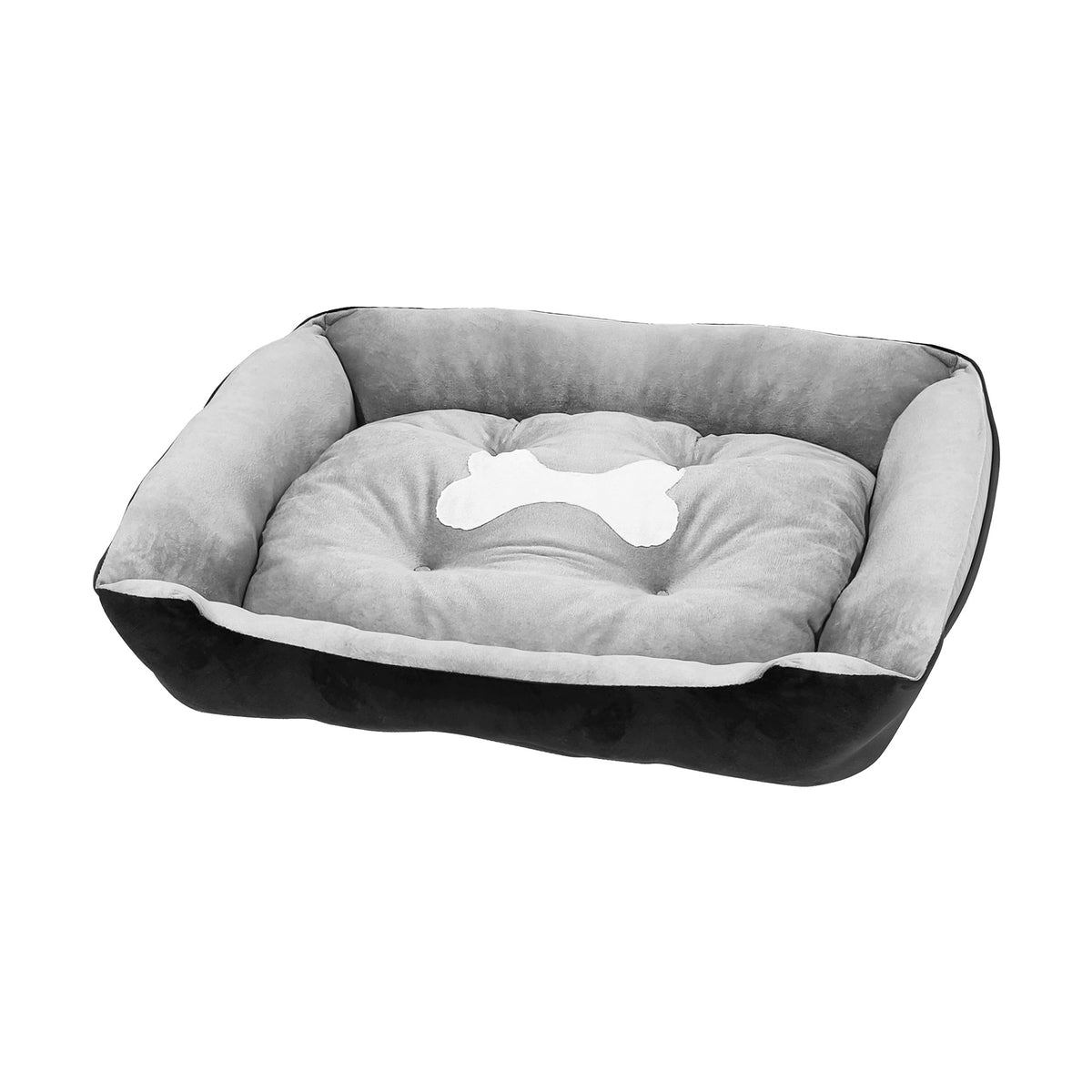 Rebel Animals Legowisko dla psa i kota kanapa 70x50x15 cm, rozmiar M – szare