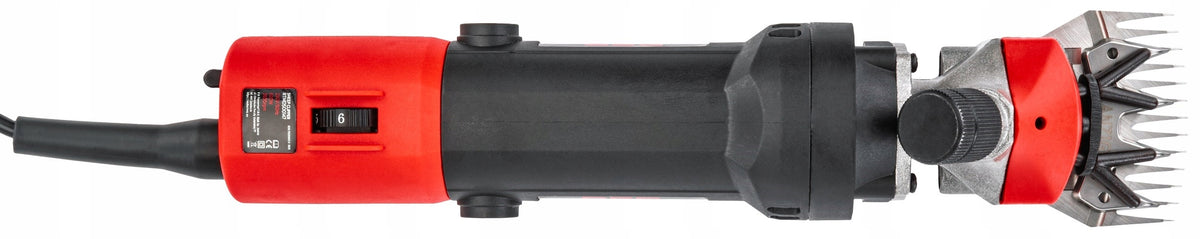 Red Technic Maszynka do strzyżenia owiec i bydła 600 W, ostrze 78 mm, przewód 5 m – z walizką