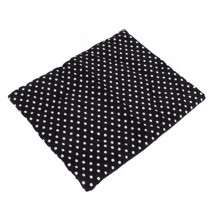 Mata grzewcza dla psa i kota USB 37 x 47 cm z 3-stopniową regulacją, bawełna – czarna
