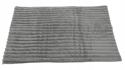 Mata termoizolacyjna dla psa i kota 100 x 70 cm z antypoślizgowym spodem – szara