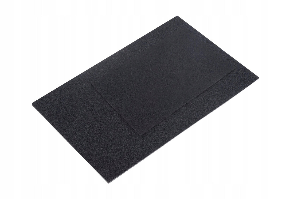 Happet Mata pod akwarium 60 x 30 cm polietylenowa, grubość 6 mm – czarna