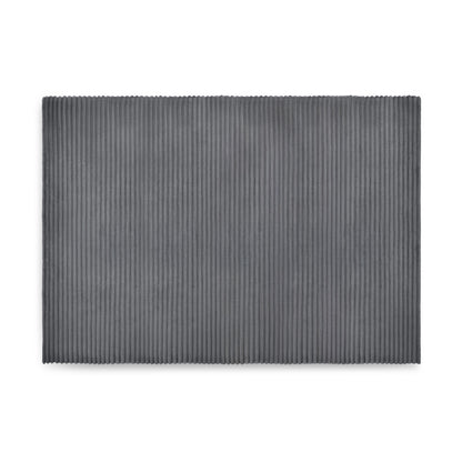 Mata termoizolacyjna dla dużego psa 130x100 cm z antypoślizgowym spodem – szara