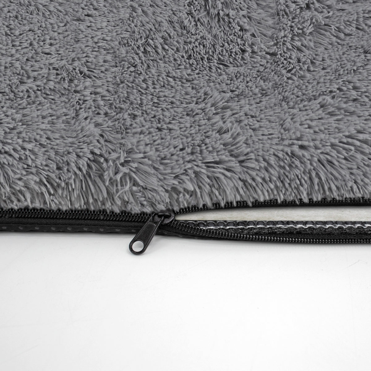 Mata termoizolacyjna dla psa i kota 100x70 cm, antypoślizgowa, legowisko XL – szara