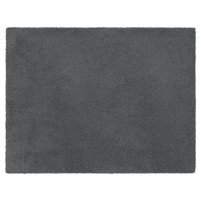 Mata termoizolacyjna dla psa i kota 100x70 cm, miękki baranek, antypoślizgowa – szara