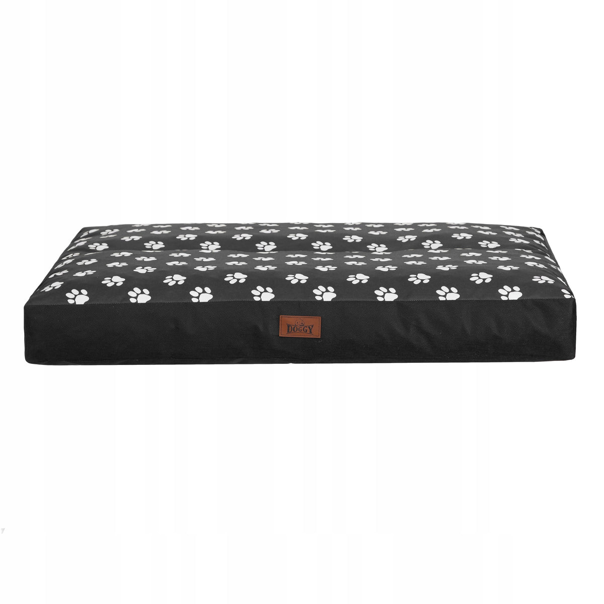 Materac dla psa wodoodporny XL 110x90 cm, grubość 12 cm, dla dużych psów – wielokolorowy