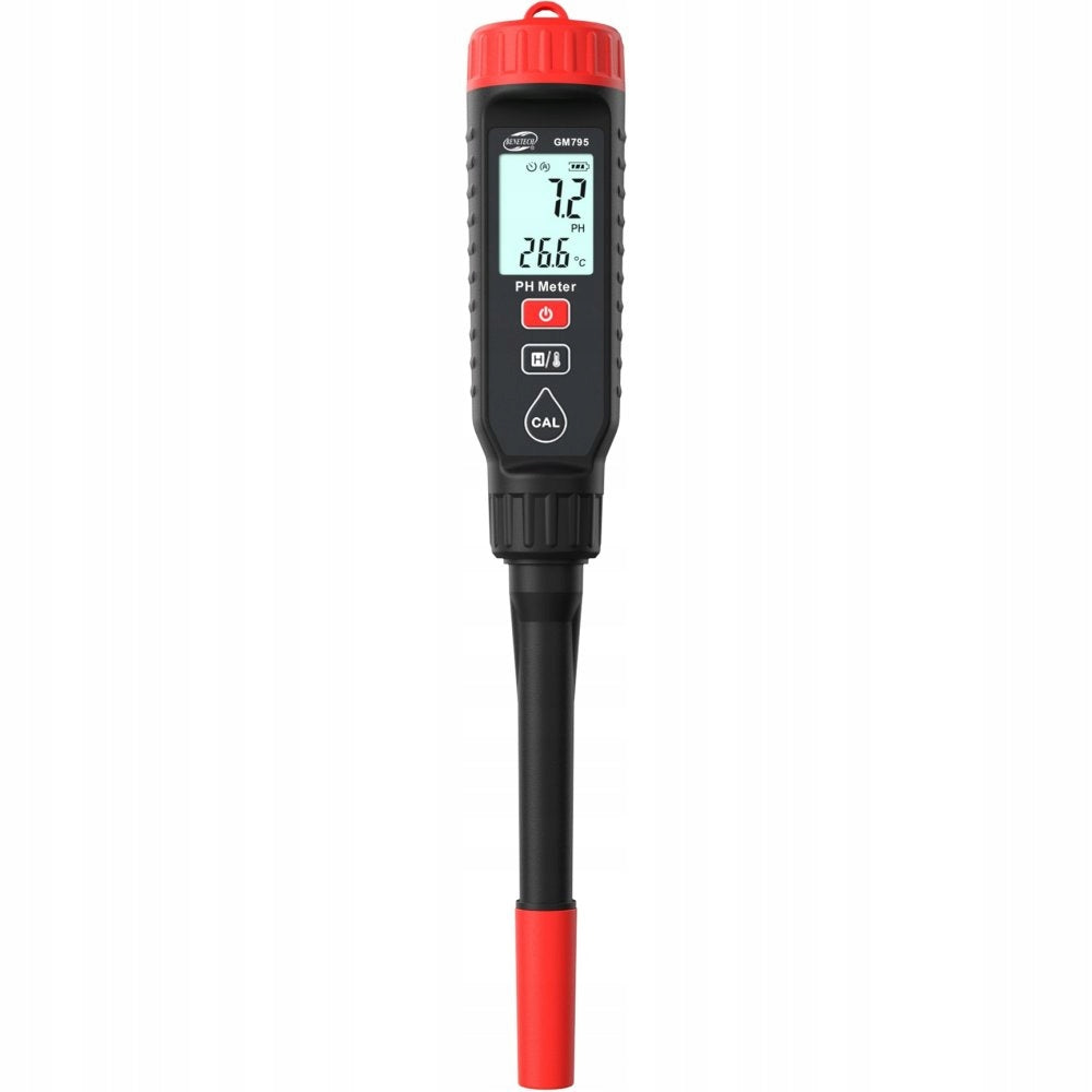 Benetech GM795 elektroniczny miernik pH i temperatury 2w1 do akwarium – z autokalibracją