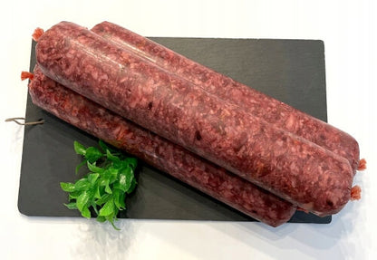 Mięso mrożone dla psa BARF 10 kg – 100% wołowina bez kości, 10 batonów po 1 kg