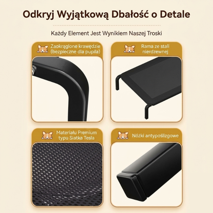 Legowisko Składane Nylonowe Całoroczne Dla Psa Duże Rasy Łatwe W Czyszczeniu