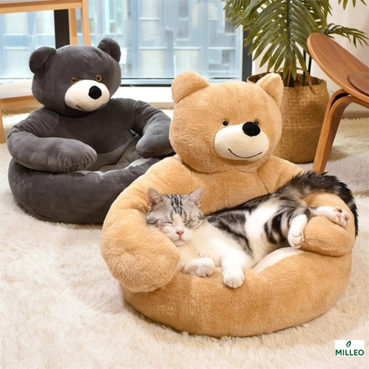 Legowisko miękkie pluszowe sofa dla psa i kota idealne do domu