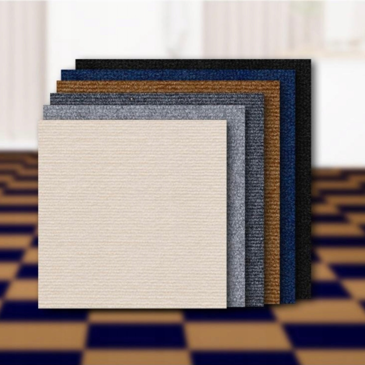 Samoprzylepna mata do drapania dla kota 100 × 60 cm z poliestru – ochrona kanapy, czarna