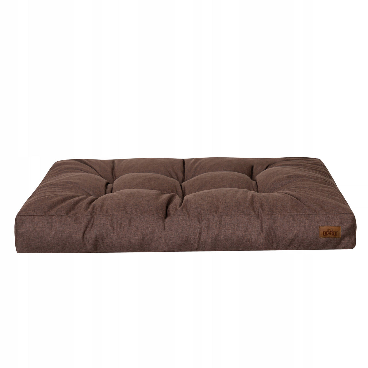 Materac dla psa XL 120x90 cm wodoodporny, grubość 14 cm, dla dużych psów – brązowy