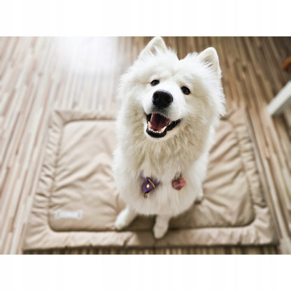 Lovedog mata dla psa 90 x 60 cm do klatki i samochodu, rozmiar M – beżowa
