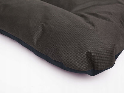 Materac dla psa lub kota 90 x 60 cm z tkaniny Oxford – prostokątne legowisko do kojca, granatowe