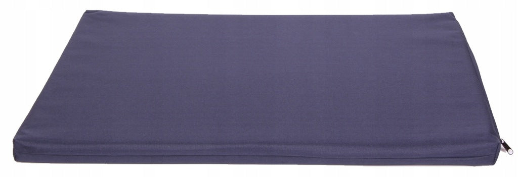 Klatka dla psa 76 x 54 x 62 cm L z materacem, składana, stal proszkowana – czarna