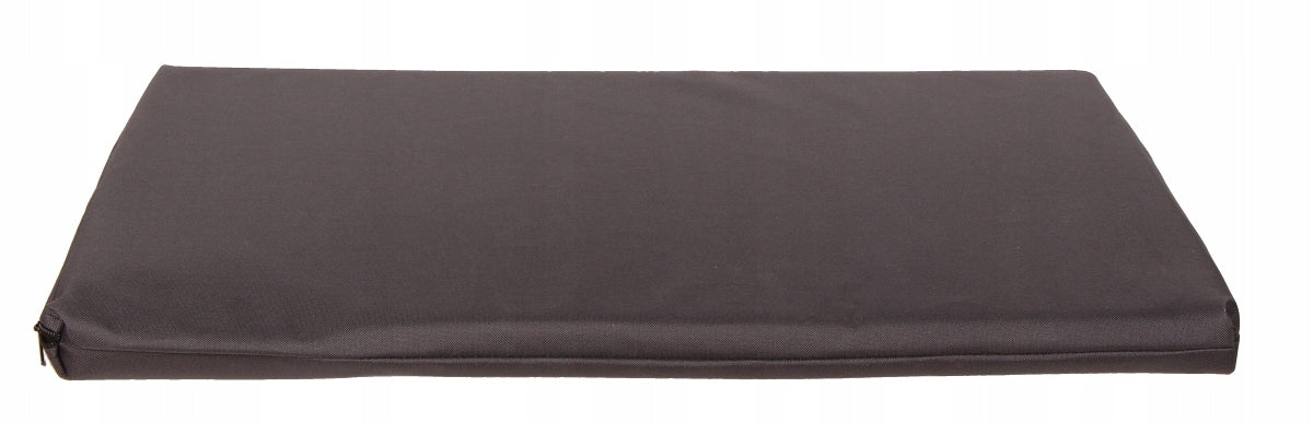 Klatka dla psa 76 x 54 x 62 cm L z materacem, składana, stal proszkowana – czarna