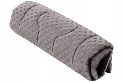 Welsti Mata dla psa 100 x 70 cm z pluszu minky – legowisko dla dużego psa, szara