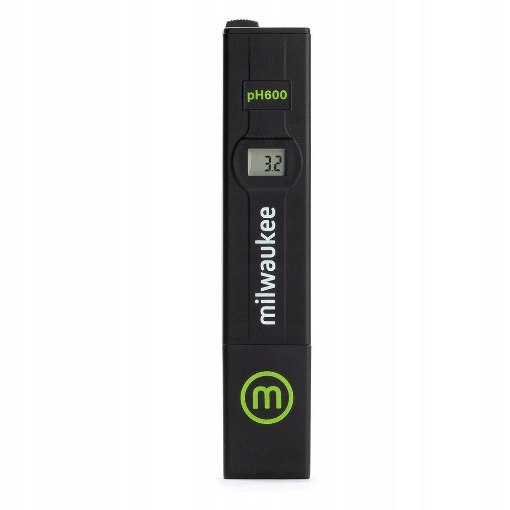 Milwaukee pH600 AQ miernik pH do akwarium z wyświetlaczem LCD i kalibracją – tester