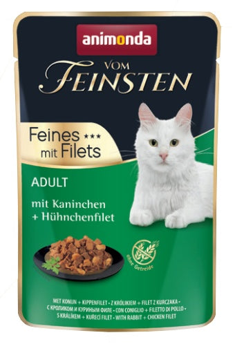 Animonda Vom Feinsten mokra karma dla kota bezzbożowa 18 x 85 g – mix smaków