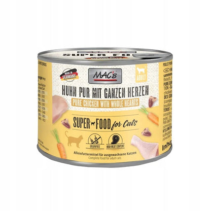Mac's mokra karma dla kota bezzbożowa 6 x 200 g w puszkach – mix smaków