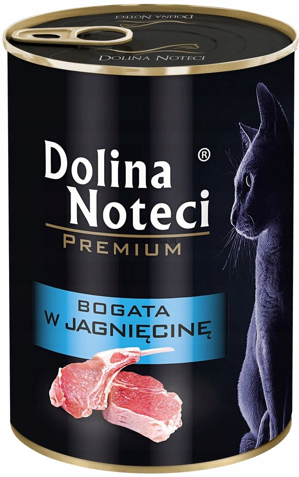 Dolina Noteci Premium mokra karma dla kota bezzbożowa 48 x 400 g – mix 4 smaków