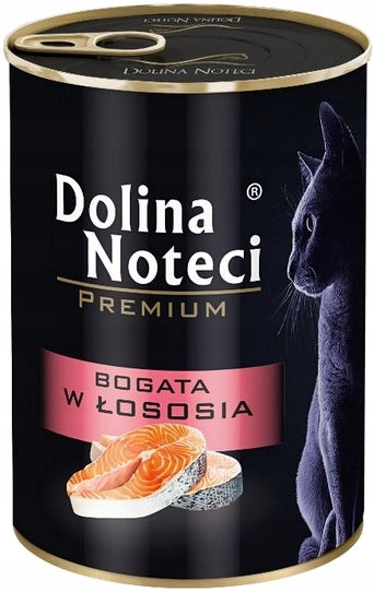 Dolina Noteci Premium mokra karma dla kota bezzbożowa 48 x 400 g – mix 4 smaków