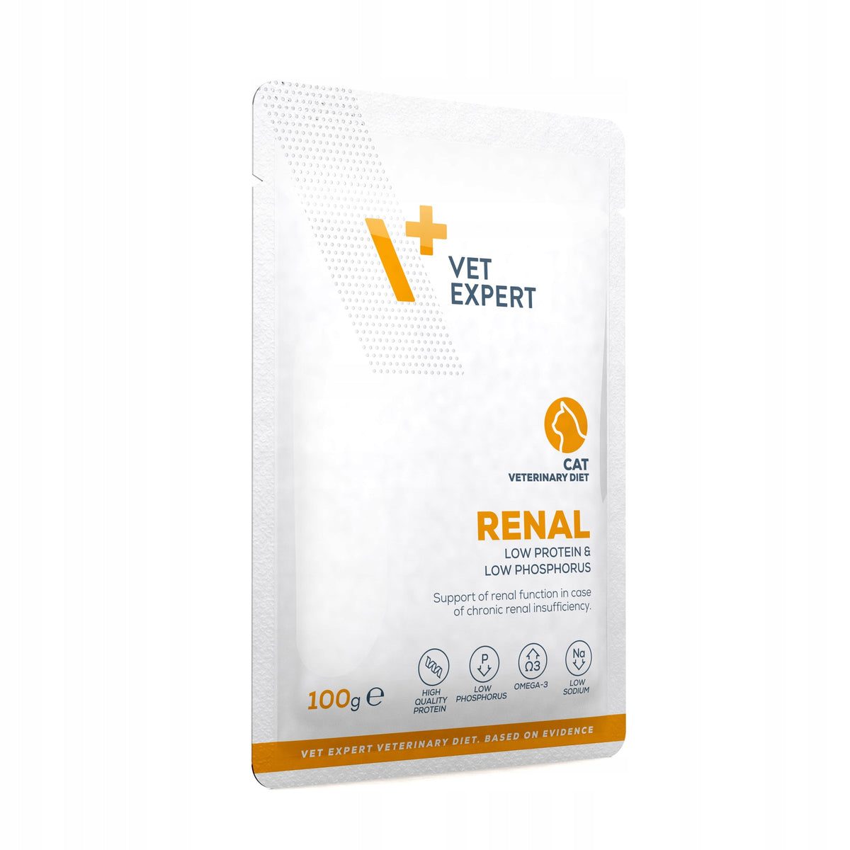Vet Expert Renal Cat mokra karma weterynaryjna dla kota na nerki 12x100 g – kurczak