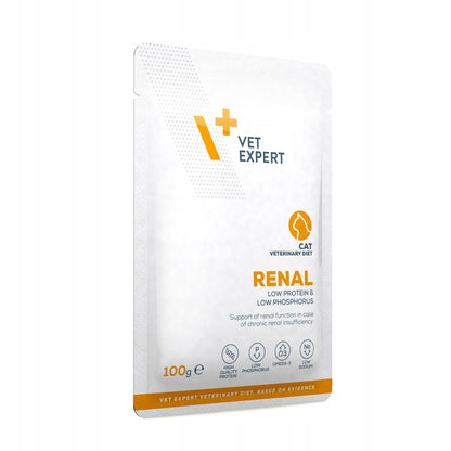 Vet Expert Renal Cat mokra karma weterynaryjna dla kota na nerki 12x100 g – kurczak