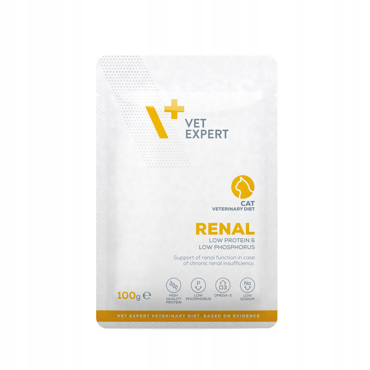 Vet Expert Renal Cat mokra karma weterynaryjna dla kota na nerki 12x100 g – kurczak