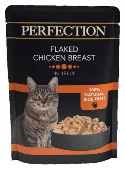 Perfection mokra karma dla kotów 12x70 g bezzbożowa w galaretce – mix 3 smaków