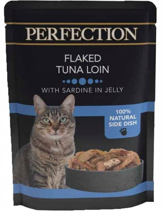 Perfection mokra karma dla kotów 12x70 g bezzbożowa w galaretce – mix 3 smaków