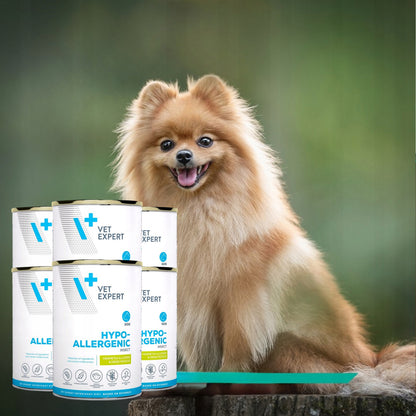 Vet Expert Hypoallergenic Insect mokra karma weterynaryjna dla psa z owadami – 6x375 g