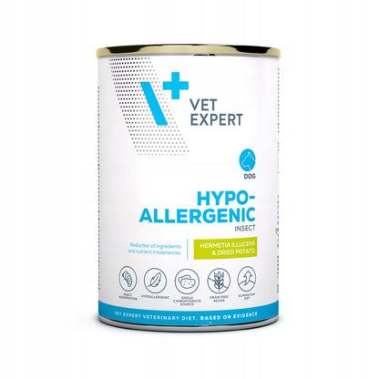 Vet Expert Hypoallergenic Insect mokra karma weterynaryjna dla psa z owadami – 6x375 g