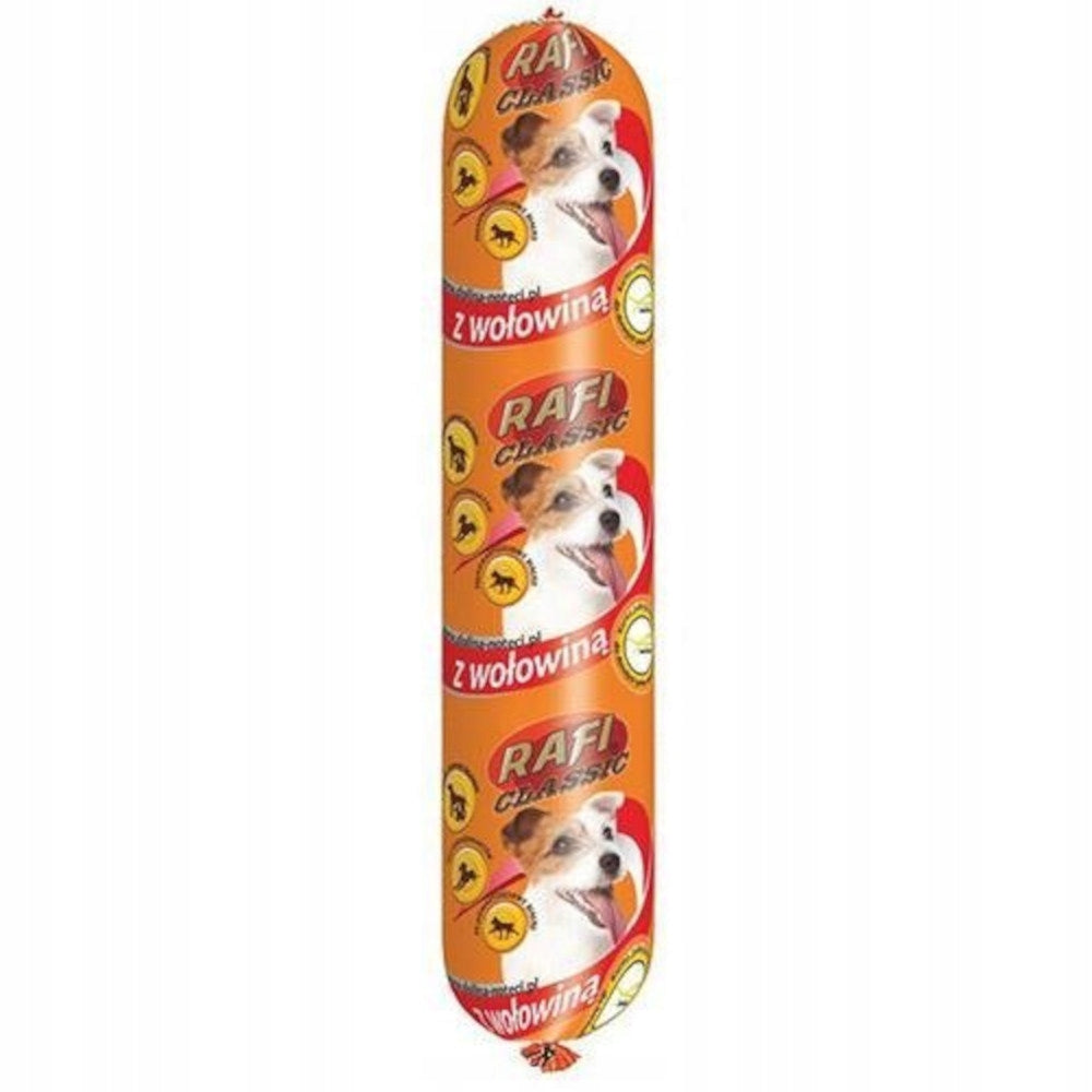 Rafi Classic mokra karma dla psa w batonie, wołowina 70% mięsa, bezzbożowa – 18 x 1 kg