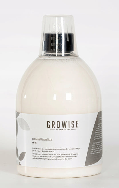 Growise Mineraliser 500 ml – mineralizator wody RO do akwarium roślinnego, Ca i Mg 4:1