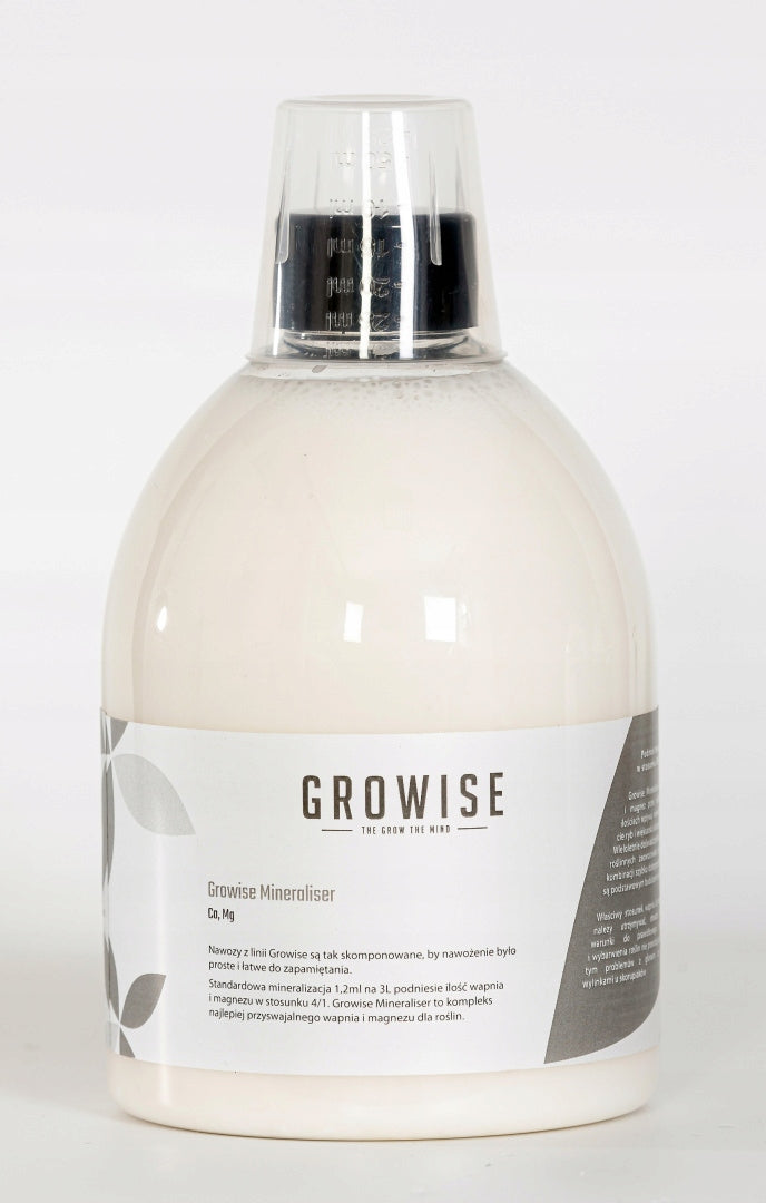 Growise Mineraliser 500 ml – mineralizator wody RO do akwarium roślinnego, Ca i Mg 4:1