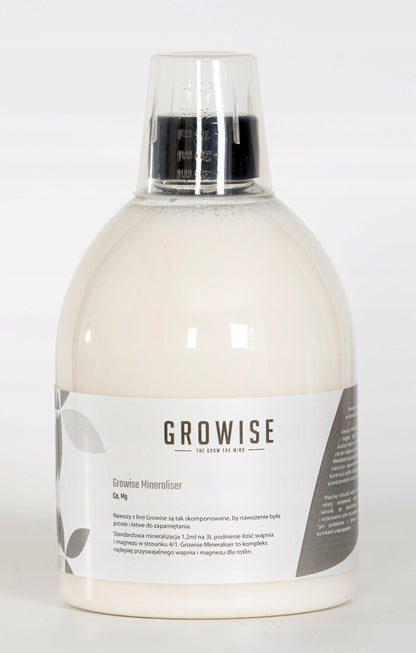 Growise Mineraliser 500 ml – mineralizator wody RO do akwarium roślinnego, Ca i Mg 4:1