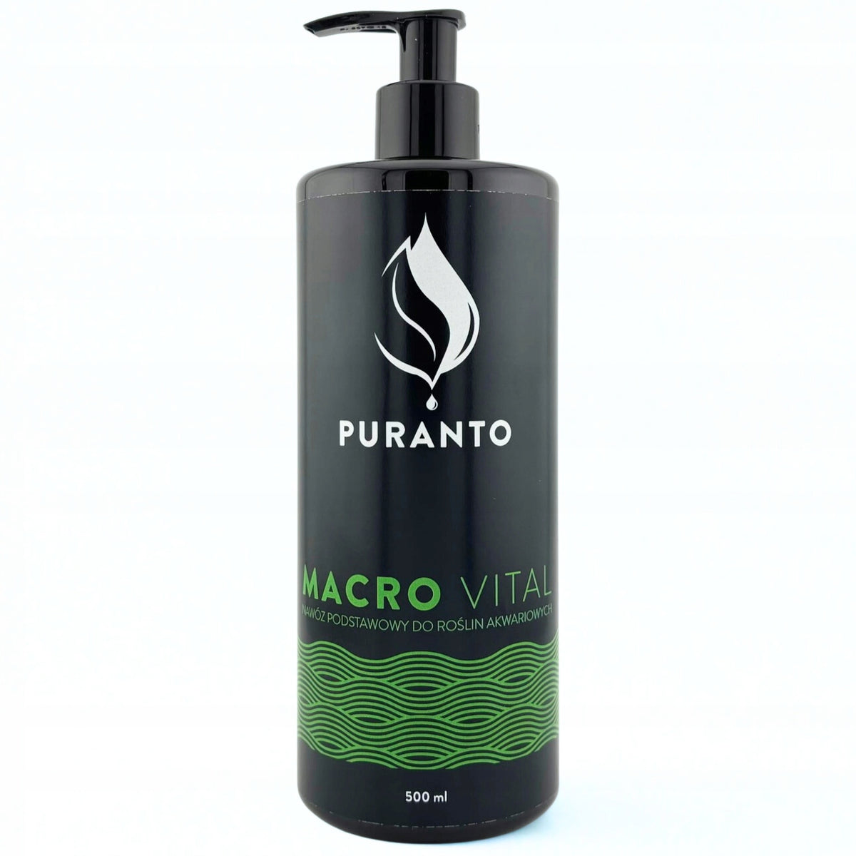 PURANTO Nawóz do roślin akwariowych makro i mikro 2×500 ml – zestaw z miarką i strzykawką