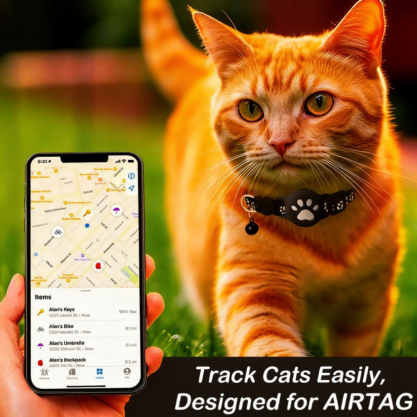Obroża dla kota do GPS — zawsze wiesz, gdzie jest Twój kot