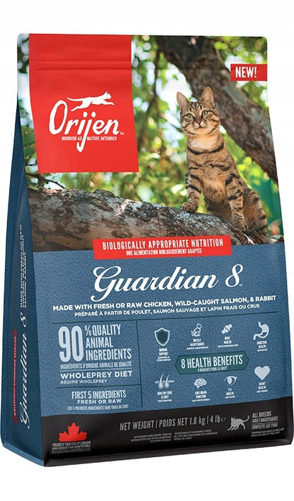 Orijen Cat Guardian 8 sucha karma dla kota 1,8 kg – karma pełnoporcjowa