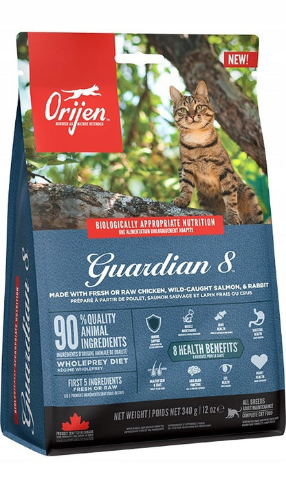 Orijen Guardian 8 sucha karma dla kota 340 g – bezzbożowa, dla kotów dorosłych i sterylizowanych
