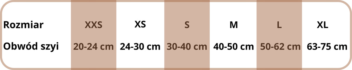 Obroża dla psa z grawerem imienia, wodoodporna z biothanu, 2,5 cm, rozmiar S – brązowa