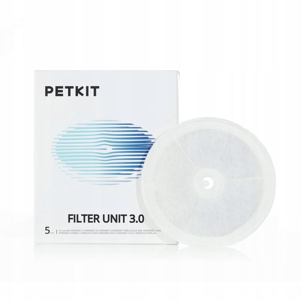 Petkit filtr do poidła Fountain Filter Unit 3.0 do fontanny Eversweet, 5 szt. – biały