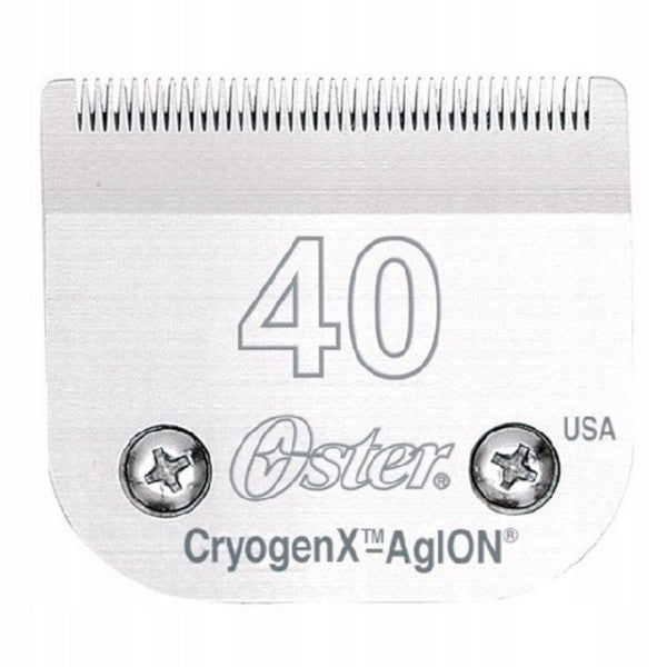 Oster Cryogen-X nr 40 ostrze chirurgiczne 0,25 mm do maszynki Snap-On – stal hartowana