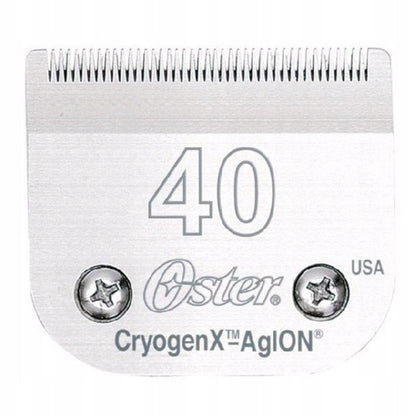 Oster Cryogen-X nr 40 ostrze chirurgiczne 0,25 mm do maszynki Snap-On – stal hartowana