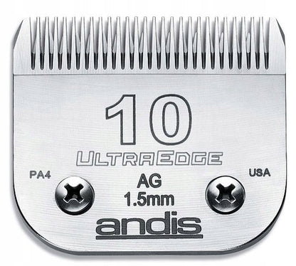 Andis ostrze UltraEdge nr 10 do maszynki dla psa 1,5 mm, stal nierdzewna – Snap-On