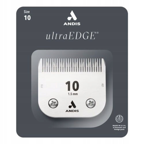 Andis ostrze UltraEdge nr 10 do maszynki dla psa 1,5 mm, stal nierdzewna – Snap-On