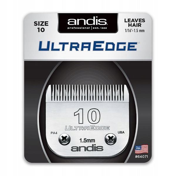 Andis ostrze UltraEdge nr 10 do maszynki dla psa 1,5 mm, stal nierdzewna – Snap-On