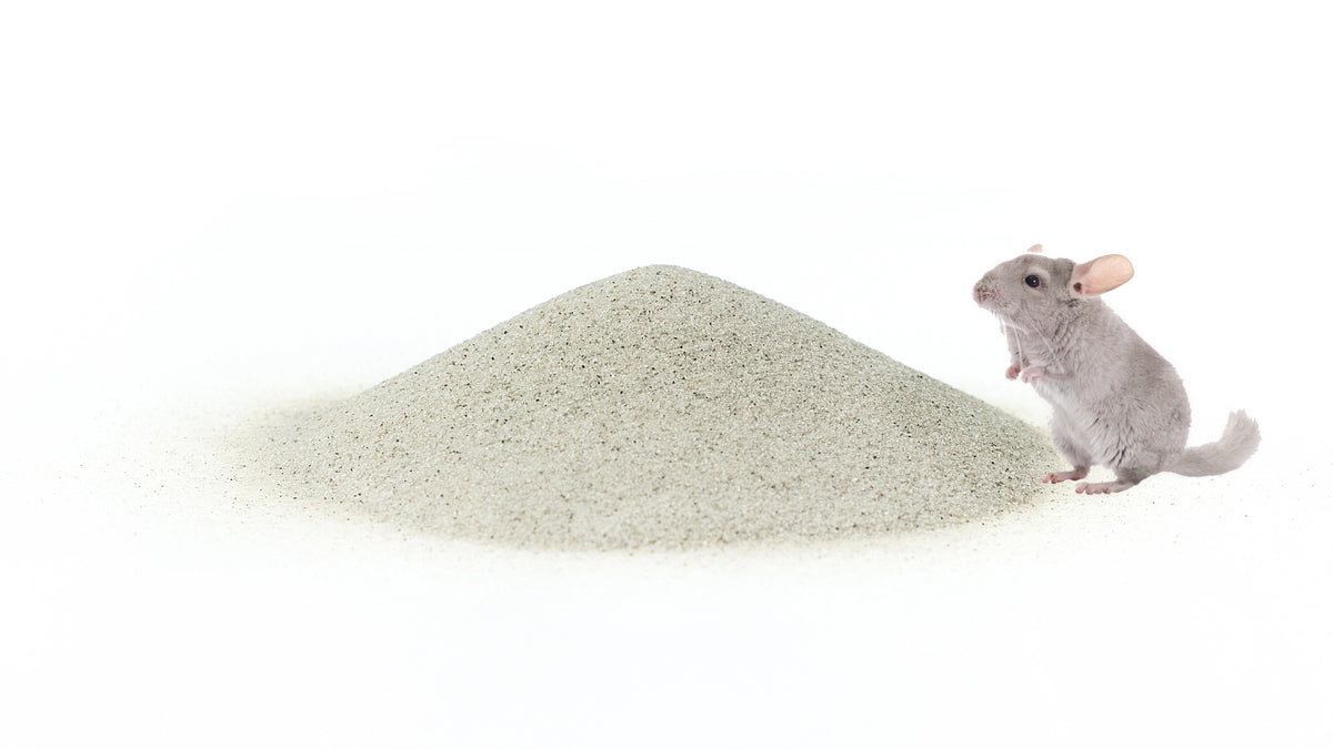 Sandman Piasek kąpielowy dla szynszyli i gryzoni 20 kg – drobnoziarnisty, bezzapachowy